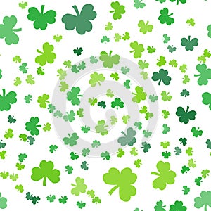 Clover seamless pattern