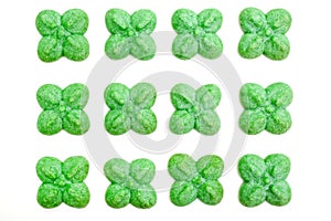 clover shaped biscuits