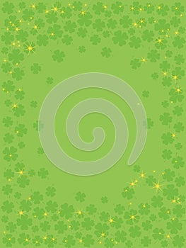 Cloverleaf background photo