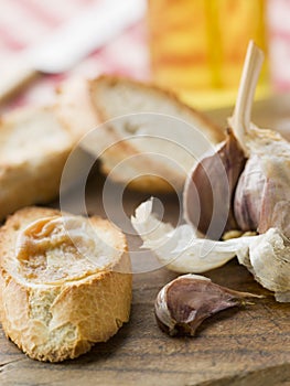 Cloves of Roasted Garlic spread