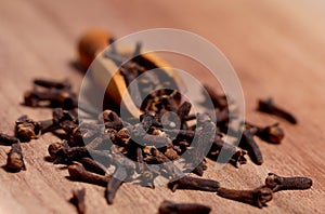 Cloves spice