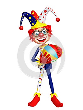 Clown with Bigball