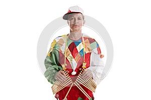 Clown with clapper