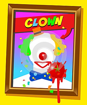 The clown frame