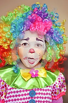 Clown girl