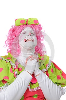 Clown Praying