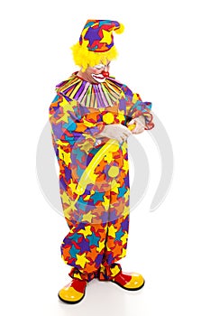 Clown Twisting Balloon Animal photo