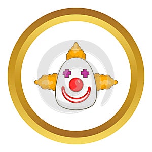 Clown vector icon