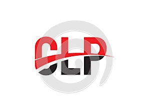CLP Letter Initial Logo Design Vector Illustration photo