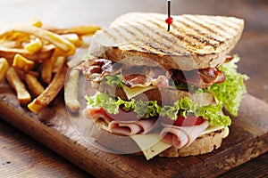 Club sandwich photo