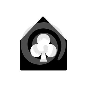 Clubhouse icon, vector illustration