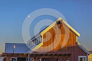 Clubhouse that looks like a barn in Utah Valley