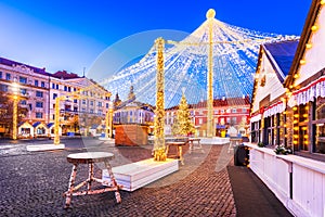 Cluj Napoca, Romania - Christmas Market in Transylvania