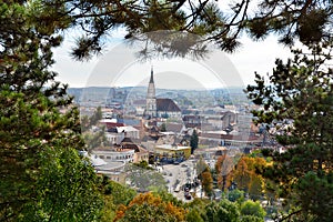 Cluj Napoca view from Cetatuie
