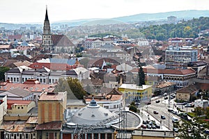 Cluj Napoca view from Cetatuie