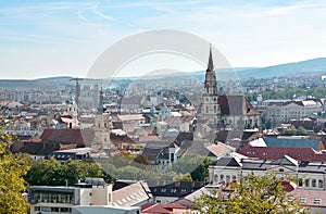 Cluj Napoca view from Cetatuie