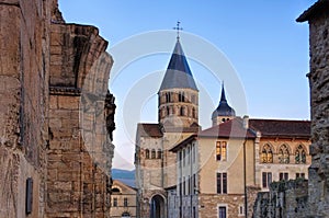 Cluny church in France