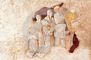Clusone, fresco photo