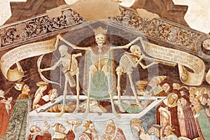 Clusone, Fresco, Dance of the Death