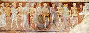 Clusone, Fresco, Dance of the Death