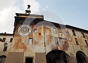 Clusone - Planetary clock. Built in 1583