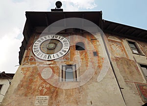 Clusone - Planetary clock. Built in 1583