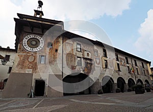 Clusone - Planetary clock. Built in 1583