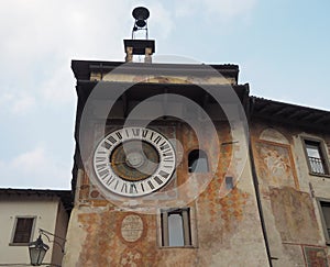 Clusone - Planetary clock. Built in 1583
