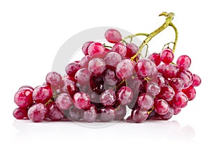 Cluster fresh grapes ripe fruit