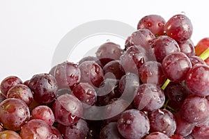 Cluster of grapes, washed
