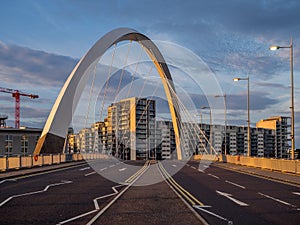 Clyde Arc bridge, Glasgow