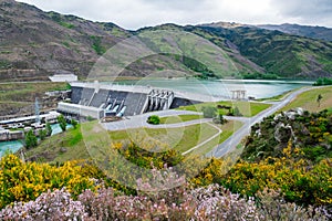 Clyde dam power station