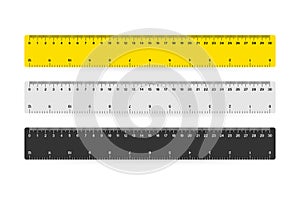 30cm Measure Tape ruler school metric measurement. Metric ruler.