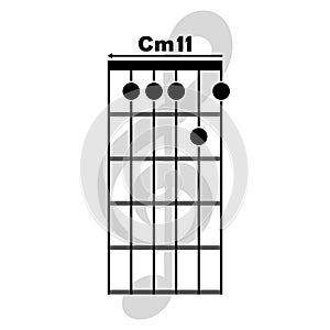 Cm11 guitar chord icon