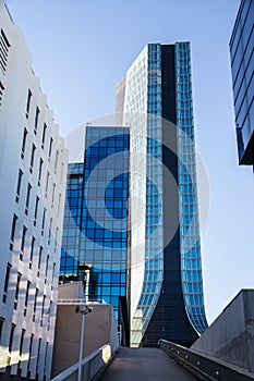The CMA CGM tower in Marseille, France
