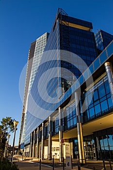 The CMA CGM tower in Marseille, France