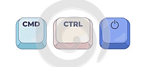 CMD CTRL Power computer keyboard shortcut