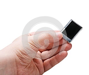 CMOS sensor in the hand