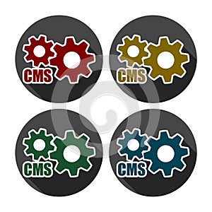 Cms icon set