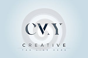 CMY abstract letter logo