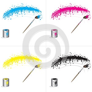 CMYK brushes