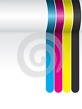 CMYK Colorful Stripes