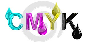 CMYK drops