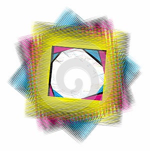 CMYK frame
