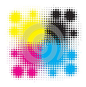 Cmyk halftone