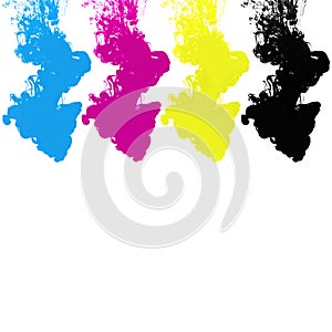 CMYK ink