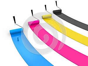 CMYK painting