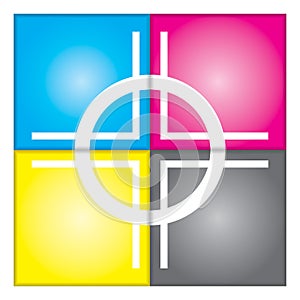 CMYK registration mark