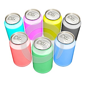 CMYK and RGB cans
