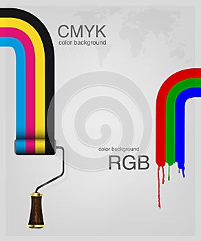 CMYK and RGB vector